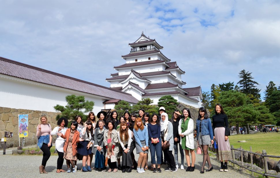 鶴ヶ城見学