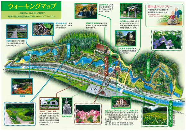 ミニ尾瀬公園ウォーキングマップ