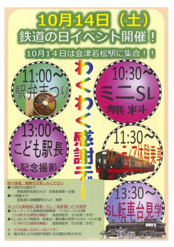 鉄道の日イベント
