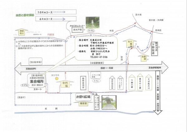 松川街道ウォークコース紹介