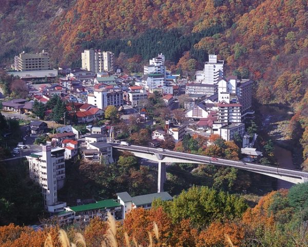 芦ノ牧温泉風景